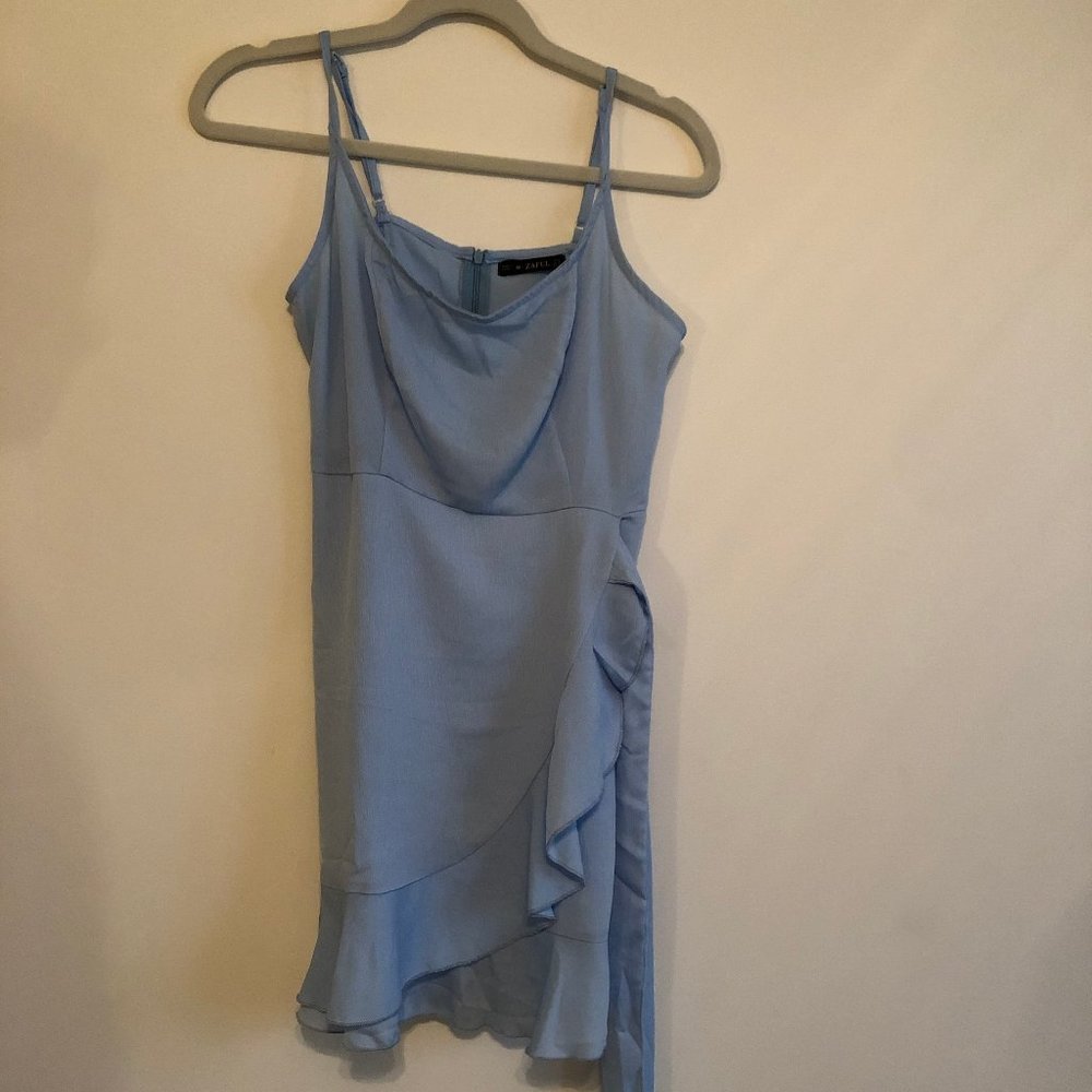 Zaful light blue mini dress